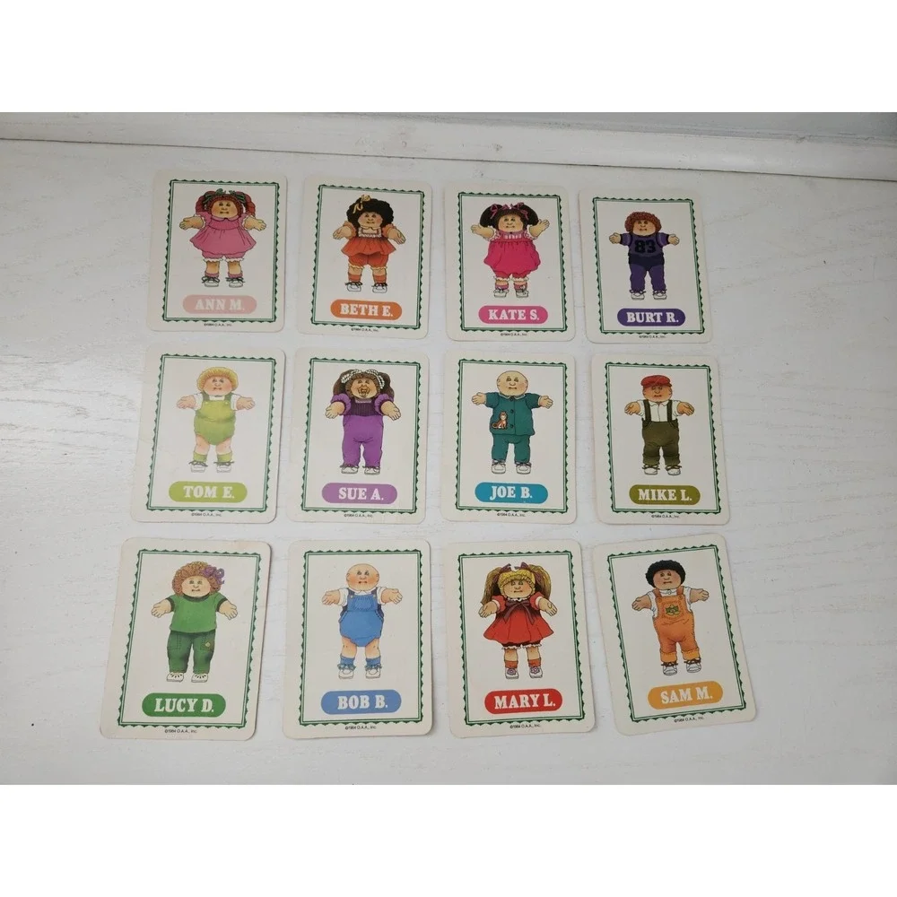 Vintage CABBAGE‎ PATCH KIDS 1984 Hide and Seek Game Milton Bradley Made In USA